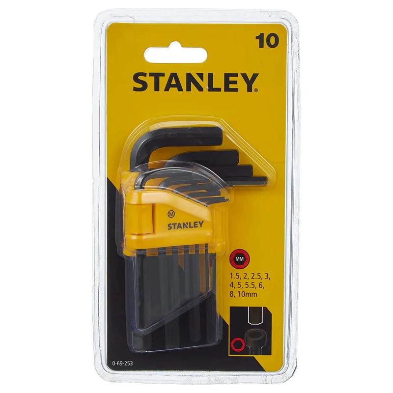 Key Set Stanley 10 pcs