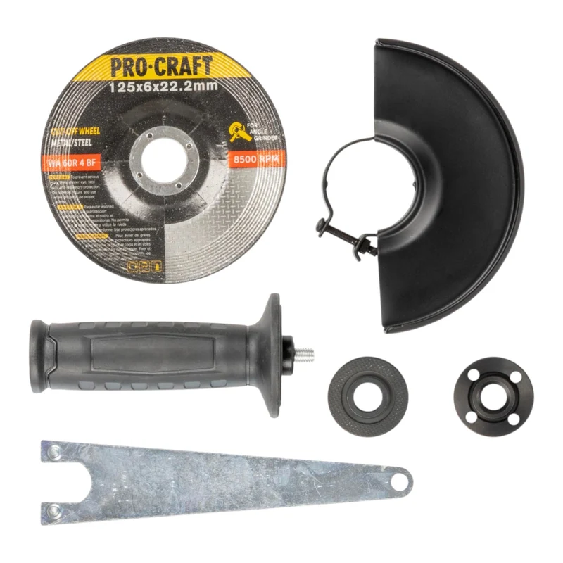 Procraft PW2350 Winkelschleifer 1300 Watt 125 mm Brushless