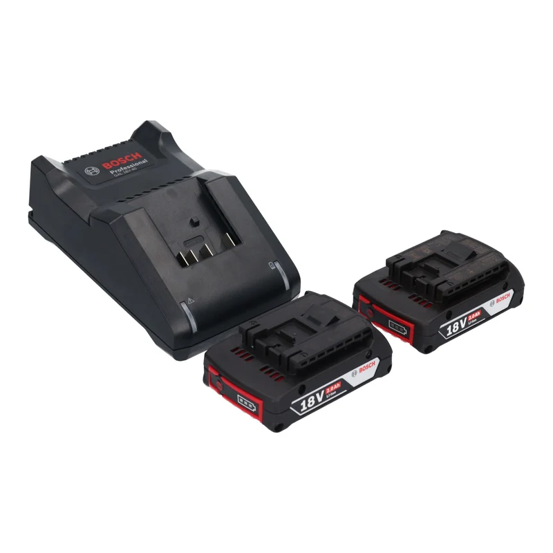 Bosch GSB 18V-65 Professional Akku Schlagbohrschrauber 18 V 65 Nm Brushless + 2x Akku 2,0 Ah + Ladegerät + L-Boxx