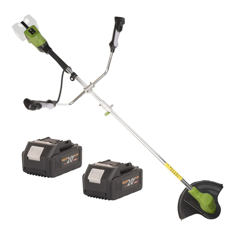 Procraft PTA40 Akku Freischneider 40 V ( 2x 20 V ) 300 mm Brushless + 2x Akku 4,0 Ah - ohne Ladegerät