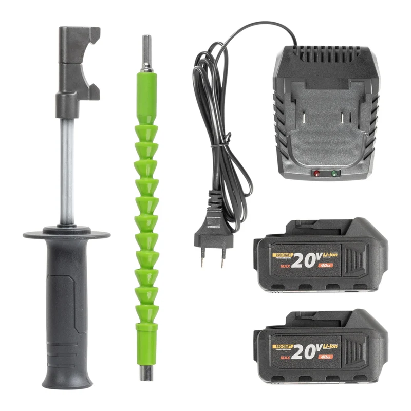 Procraft PA18BL Akku Schlagbohrschrauber 20 V 50 Nm Brushless + 2x Akku 4,0 Ah + Ladegerät + Koffer