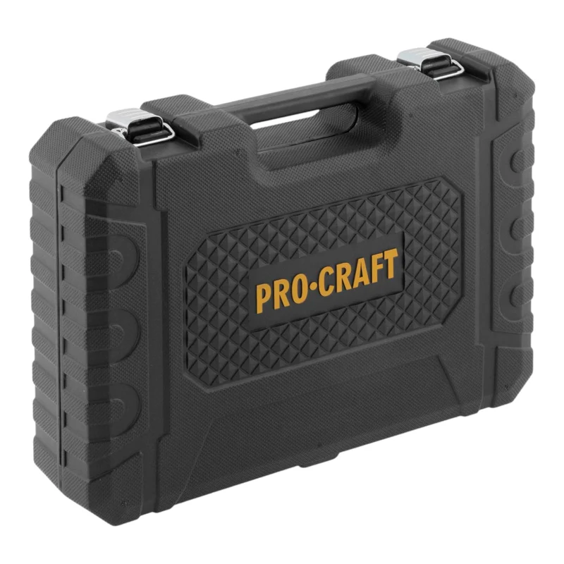 Procraft PWA220 Akku Winkelschleifer 20 V 125 mm Brushless + 1x Akku 4,0 Ah + Ladegerät + Koffer