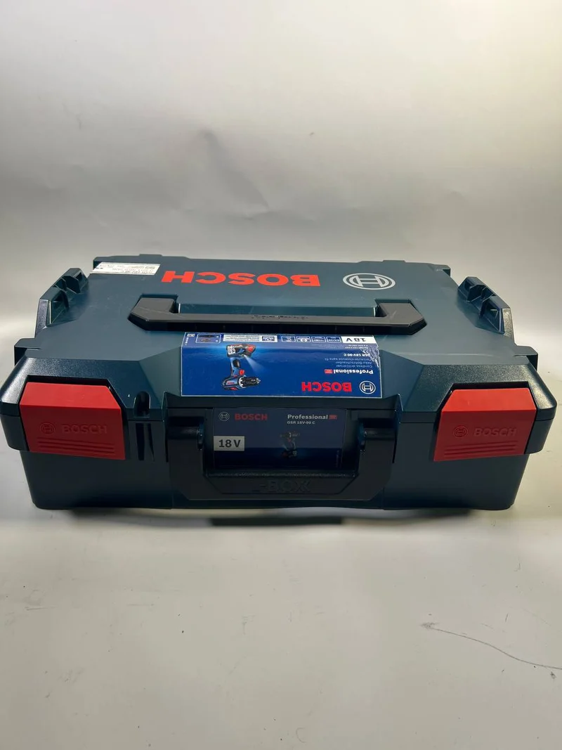 Bosch GSR 18V-90 C Professional Akku Bohrschrauber 18 V 64 Nm ( 06019K6000 ) Brushless + L-Boxx - Neuwertig