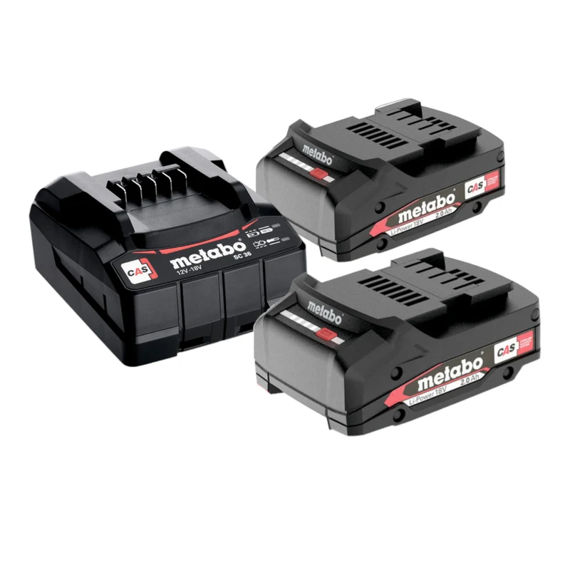 Metabo MT 18 LTX Akku Multitool 18 V OIS / Starlock + 2x Akku 2,0 Ah + Ladegerät
