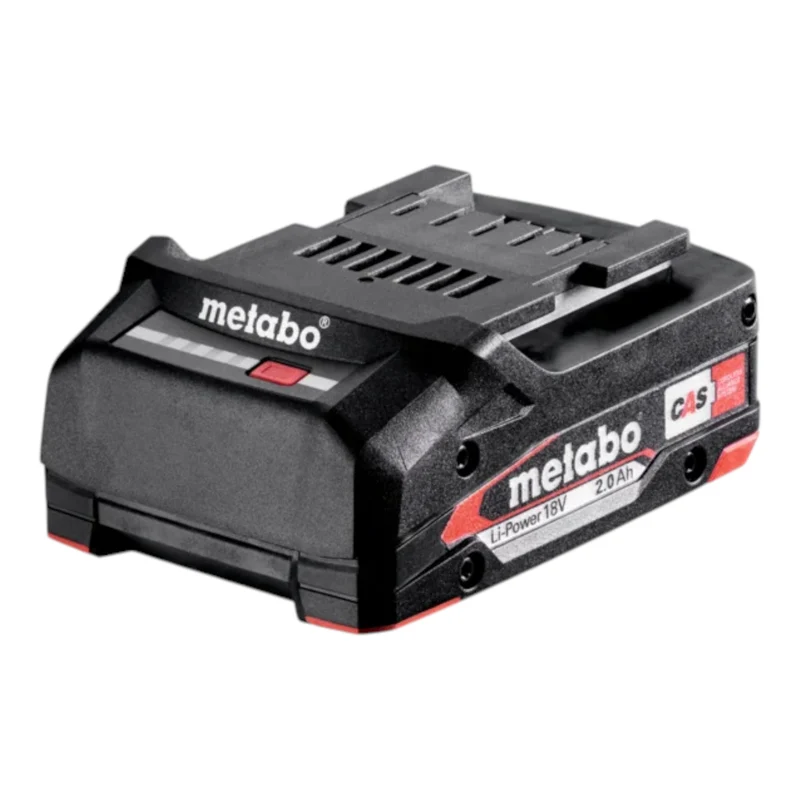 Metabo Li-Power Akkupack 18 V 2,0 Ah CAS Li-Ion Akku ( 625026000 ) mit Ladestandsanzeige