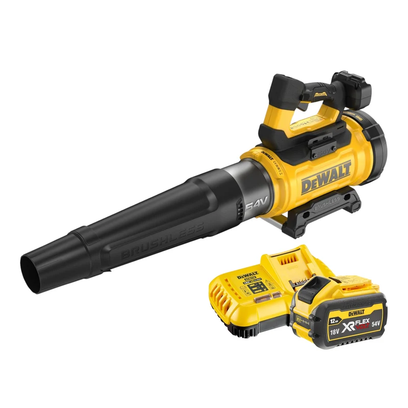 DeWalt DCMBL 777 Y1 Akku Axialgebläse 54 V FlexVolt Brushless + 1x Akku 12,0 Ah + Ladegerät