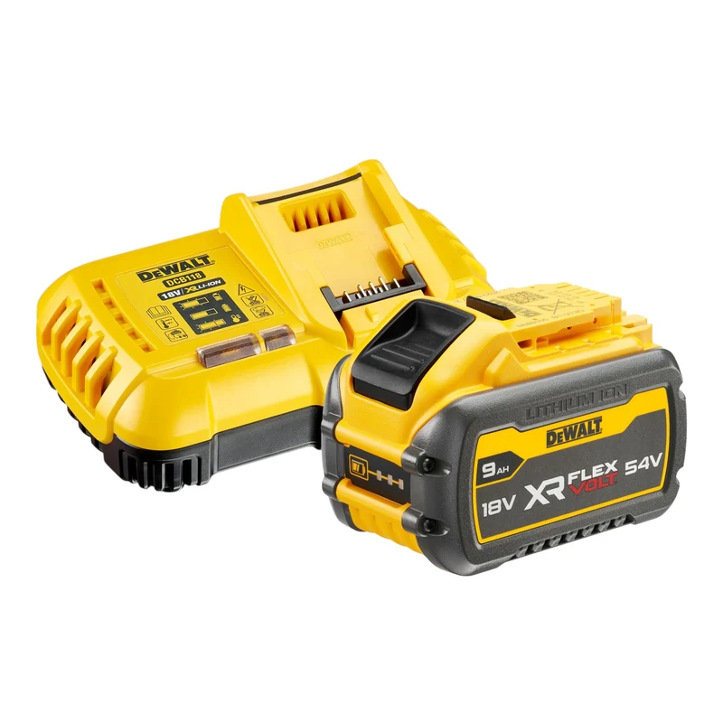 DeWalt DCMBL 777 X1 Akku Axialgebläse 54 V FlexVolt Brushless + 1x Akku 9,0 Ah + Ladegerät