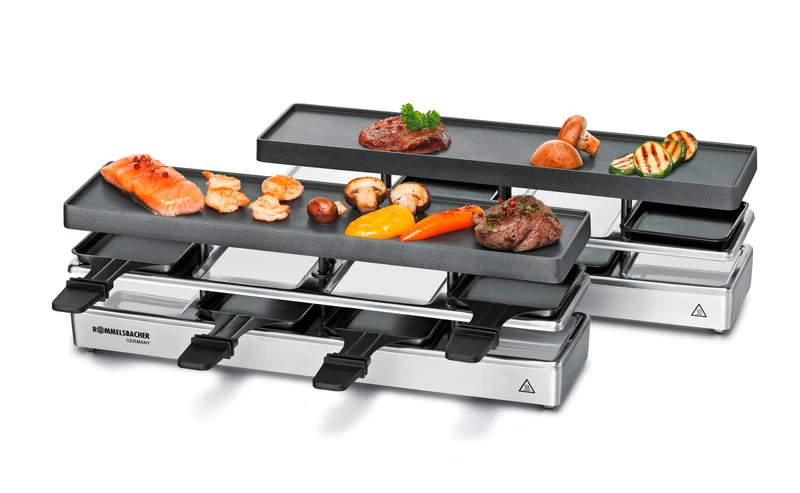 Rommelsbacher Raclette Grill RC 1600 Fun for 4+4