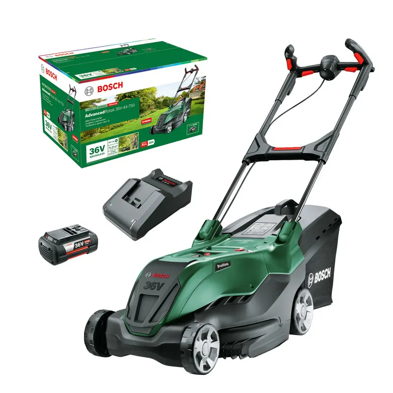 Lawnmower Bosch AdvancedRotak 36V-44-750 36V 4Ah