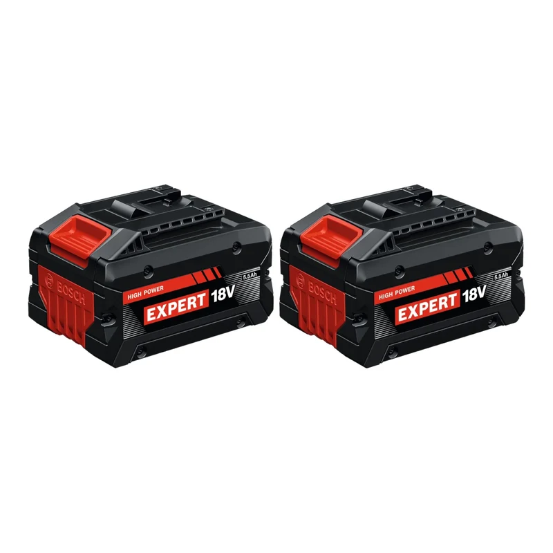 Bosch 2x EXBA 18V-55 EXPERT Akku 18 V 5,5 Ah Li-Ion AMPShare ( 2x 1600A036Z6 )