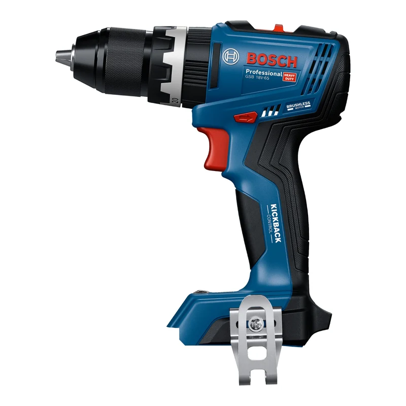 Bosch GSB 18V-65 Professional Akku Schlagbohrschrauber 18 V 65 Nm Brushless + 2x Akku 4,0 Ah + Ladegerät + L-Boxx