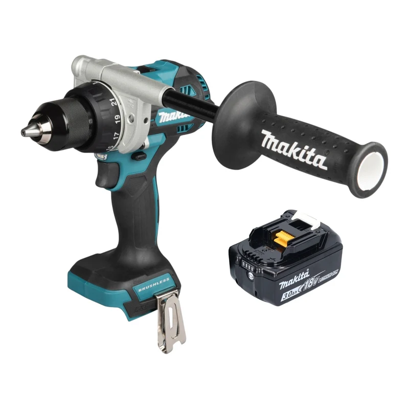 Makita DDF 492 F1 Akku Bohrschrauber 18 V 141 Nm Brushless + 1x Akku 3,0 Ah - ohne Ladegerät