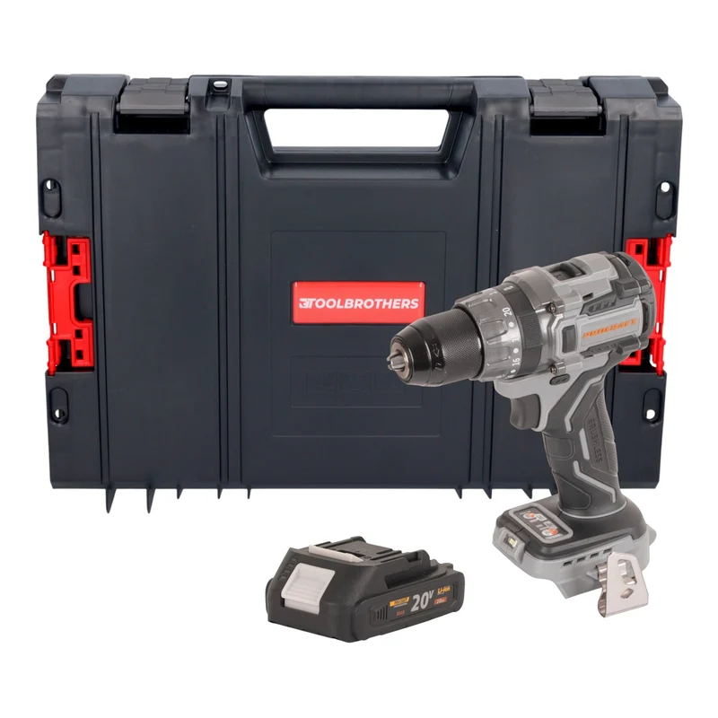 Procraft Industrial CD20Abb Akku Schlagbohrschrauber 20 V 85 Nm