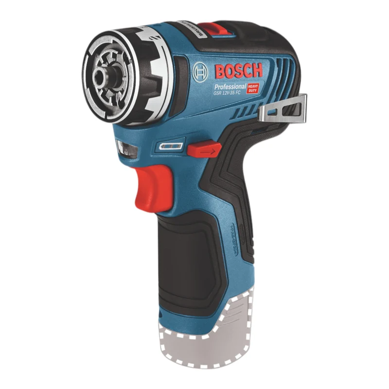 Bosch GSR 12V-35 FC Professional Akku Bohrschrauber 12 V 35 Nm Brushless ( 06019H3008 ) + 2x Akku 3,0 Ah + Ladegerät + 5x Aufsatz + L-Boxx