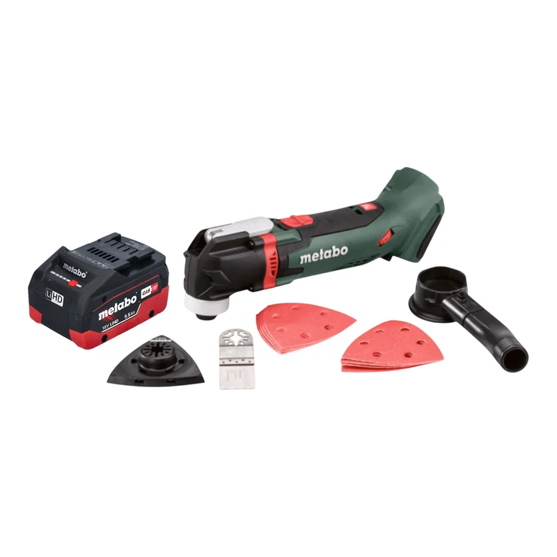 Metabo MT 18 LTX Akku Multitool 18 V OIS / Starlock + 1x LiHD Akku 5,5 Ah - ohne Ladegerät