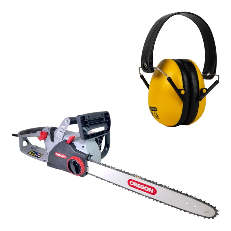 Oregon CS 1500 Kettensäge 2400 W 45 cm 3/8" + Gehörschutz Q515060 ( 604419 )
