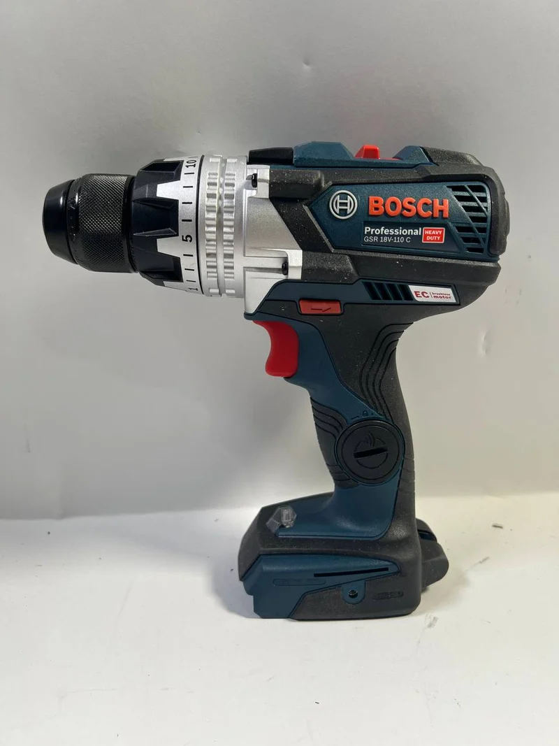 Bosch GSR 18V-110 C Professional Akku Bohrschrauber 18 V 110 Nm Brushless Solo ( 06019G0108 ) - Leicht Gebraucht