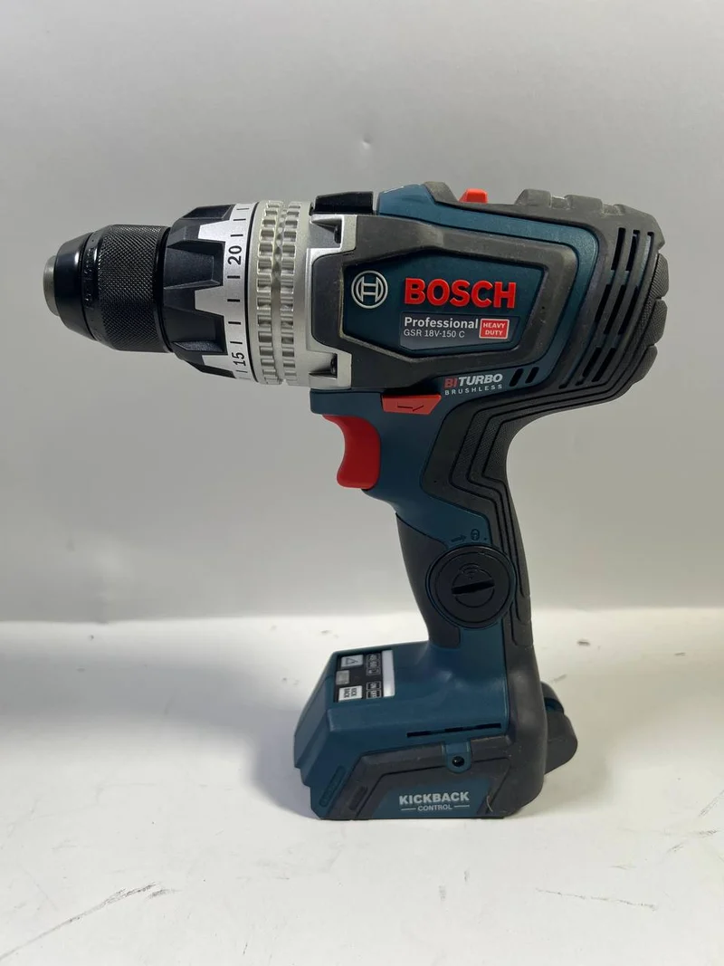 Bosch GSR 18V-150 C Professional Akku Bohrschrauber 18 V 150 Nm Brushless Solo ( 06019J5001 ) - „Herstellergeprüft & überholt“