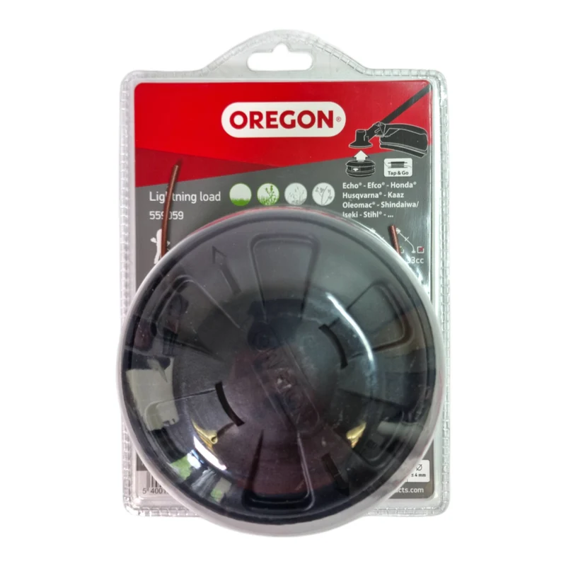 Oregon Pro Garten Set Fadenkopf + Faden + Schutzbrille ( 646569 ) für Freischneider ab 33 cm³