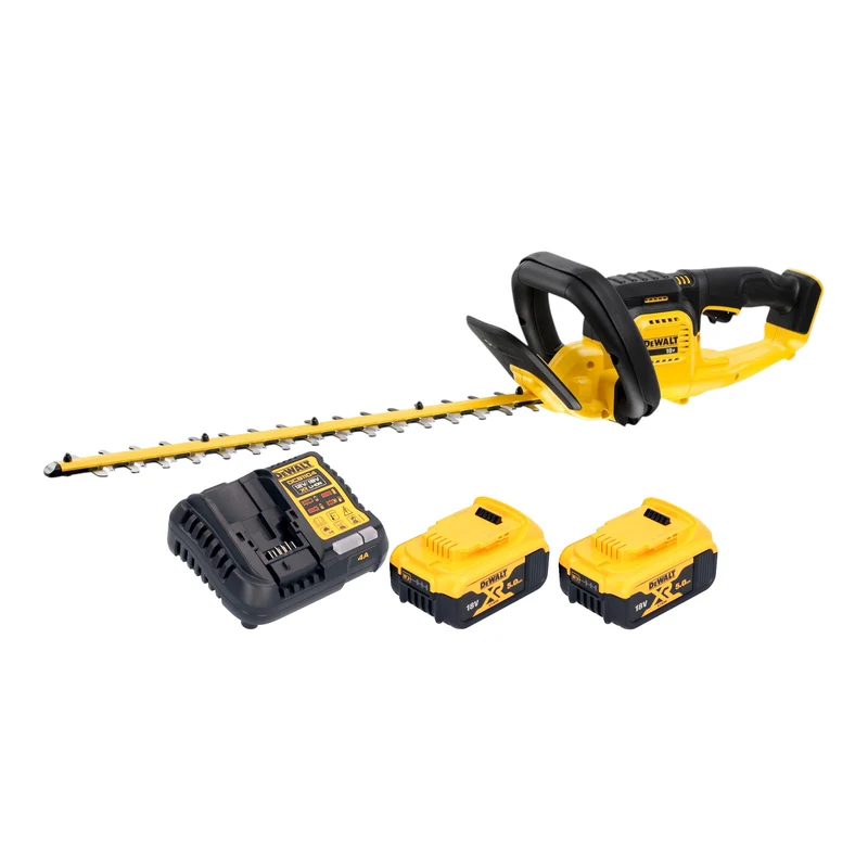 Dewalt DCMHT 563 P2 Akku Heckenschere 18 V 55 cm + 2x Akku 5,0 Ah + Ladegerät