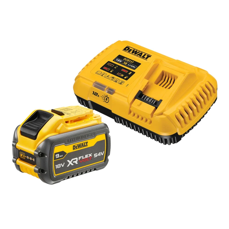 DeWalt DCB 117 X1 Akku Starter Set 18 V Ladegerät 12 A + 1x DCB 547 Akku 9,0 Ah