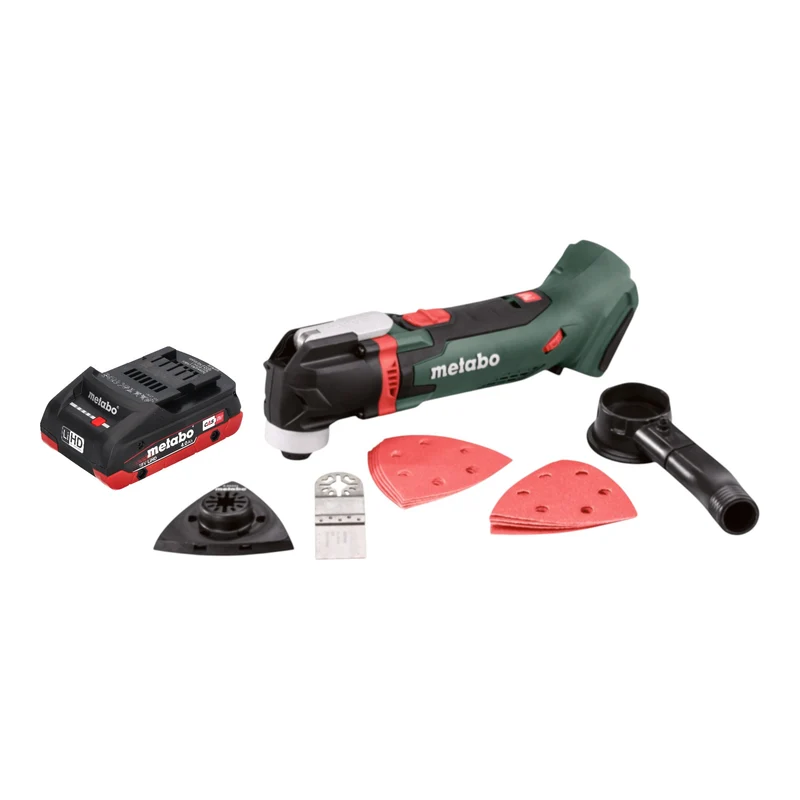 Metabo MT 18 LTX Akku Multitool 18 V OIS / Starlock + 1x LiHD Akku 4,0 Ah - ohne Ladegerät