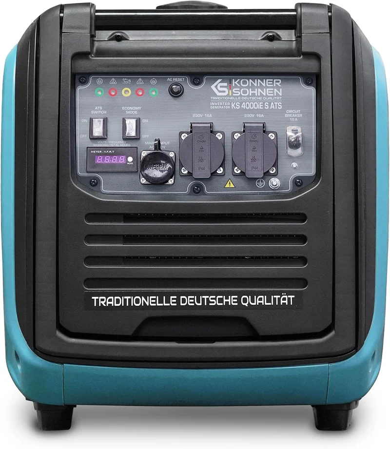 "Könner & Söhnen" Inverter-Generator KS 4000iE S ATS - 4kW Nennleistung - Benzinmotor - 230V