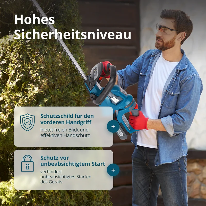 "Könner & Söhnen" Akku-Heckenschere KS HT-20V