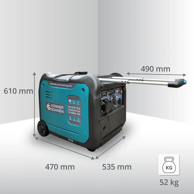 "Könner & Söhnen" Inverter-Generator KS 5500iE S - 5kW Nennleistung - 230V