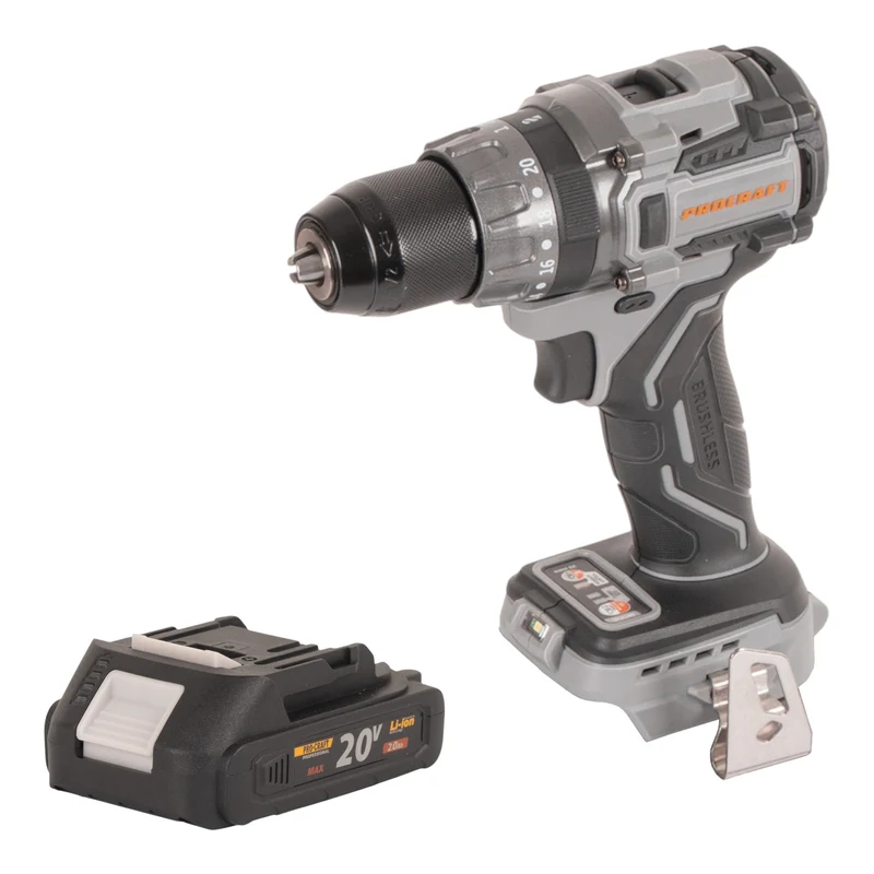 Procraft Industrial CD20Abb Akku Schlagbohrschrauber 20 V 85 Nm