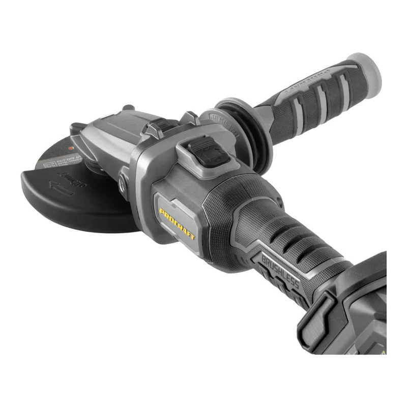 Procraft Industrial AG125Cbb Akku Flachkopf Winkelschleifer 20 V 125 mm Brushless Solo