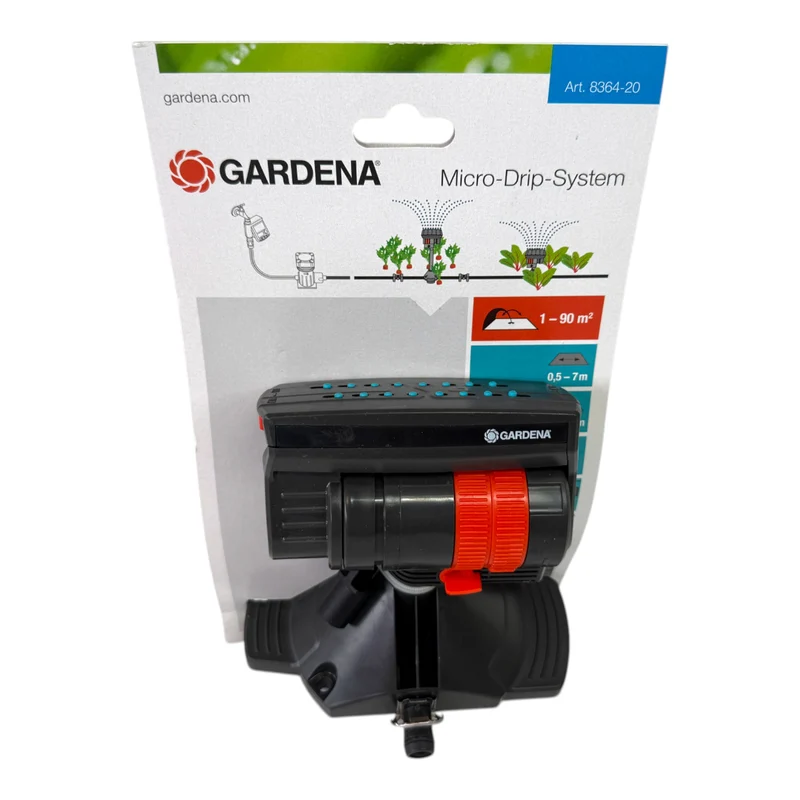 Gardena OS 90 Micro Drip-System Viereckregner 1,5 - 13 m Reichweite ( 08364-20 )