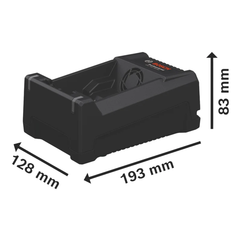 Bosch GAL 12V/18V-80 Professional Ladegerät 10,8 - 18 V 8 A ( 1600A037CH ) Schnell Ladegerät AMPShare