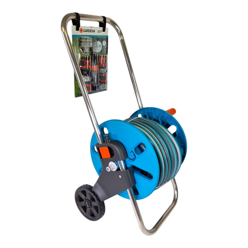 Gardena CleverRoll S Set Schlauchwagen L 20 m Schlauch + Zubehör ( 18502-20 )