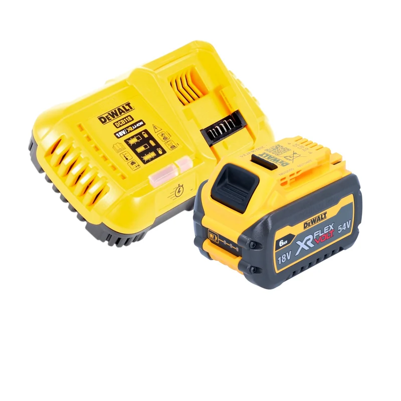 DeWALT DCS 578 T1T Akku Kreissäge 54V XR FlexVolt 190 mm Brushless + 1x Akku 6,0 Ah + Ladegerät + TSTAK