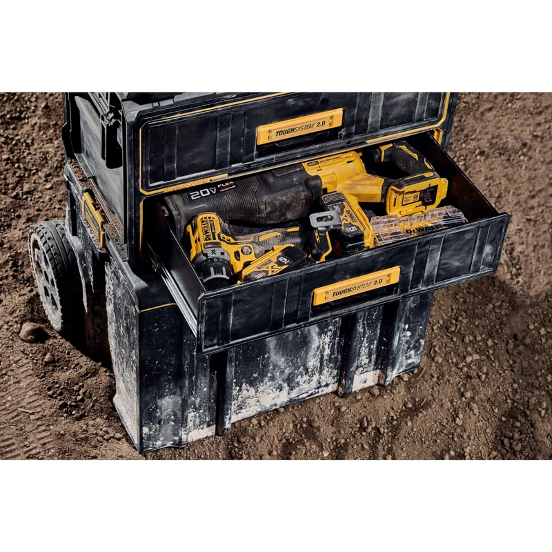 DeWalt DWST83529-1 ToughSystem 2.0 Schubladeneinheit mit 2 Schubladen 330 x 535 x 305 mm stapelbar