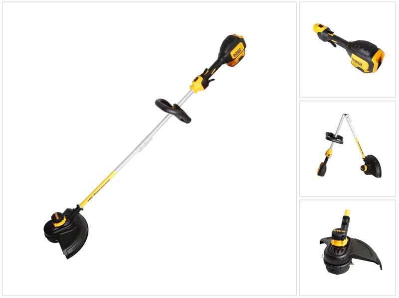 Dewalt DCM 561 PBS 18 V Brushless Li-Ion Akku Rasentrimmer mit geteilter Welle + DeWalt DCL 040 18V XR Li-Ion Akku Lampe