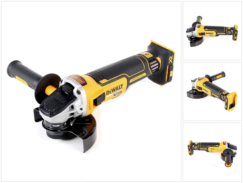 DeWalt DCG 405 N Akku Winkelschleifer 18V 125mm Brushless Solo + DeWalt DCL 040 18V XR Li-Ion Akku Lampe