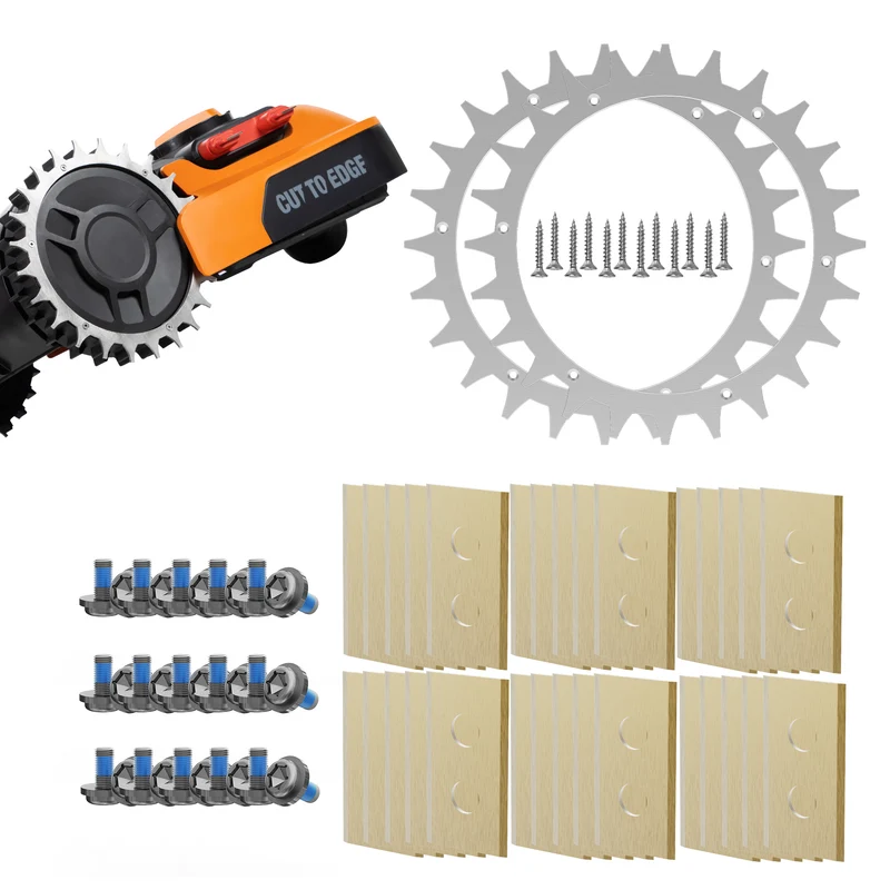 Worx L & Vision Bundle – Spikes, Klingen, Schrauben