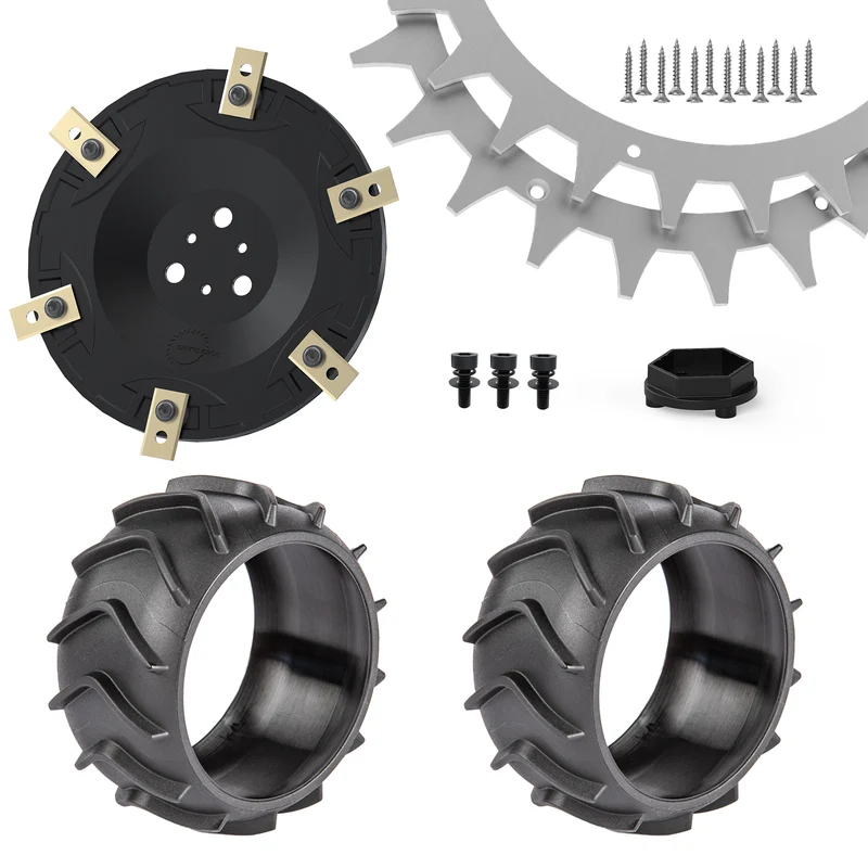 Worx S/M Bundle – Spikes, Messerteller, Radschutz