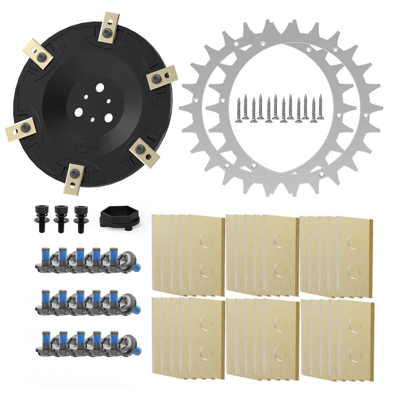 Worx S/M Bundle – Spikes, Messerteller, Klingen