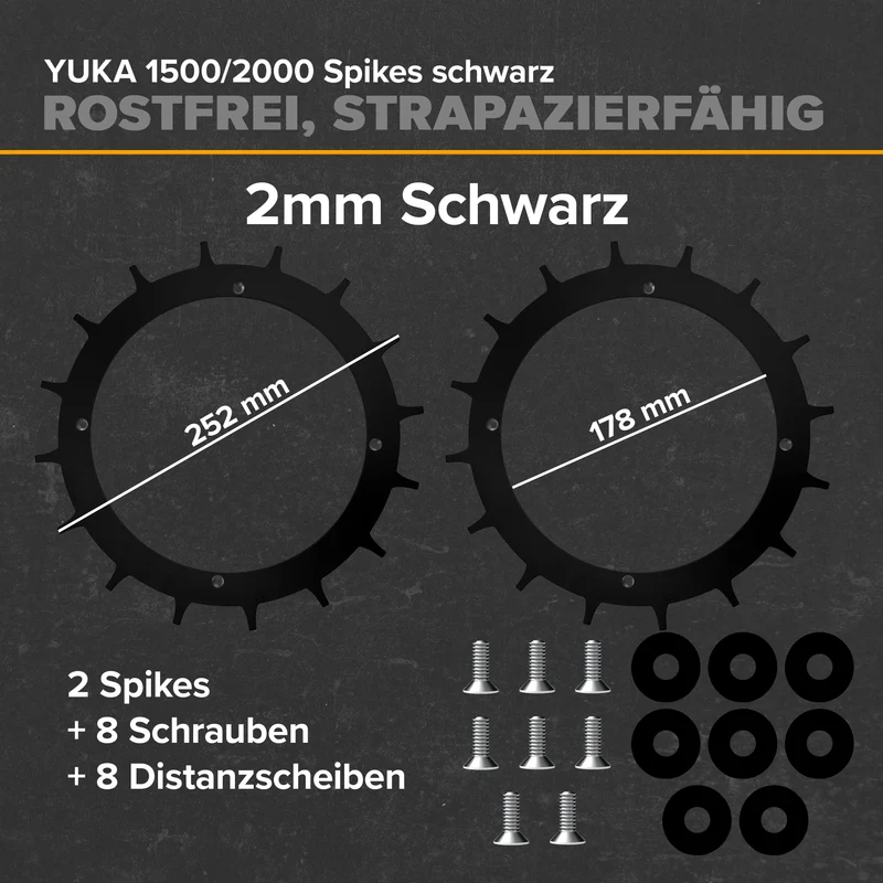 Mammotion Yuka 1000, 1500, 2000 und 3000 Mähroboter Traktionsverbesserung