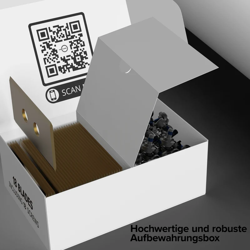 ROBO CLAWS Titan Ersatzklingen für Mammotion LUBA & YUKA Mähroboter