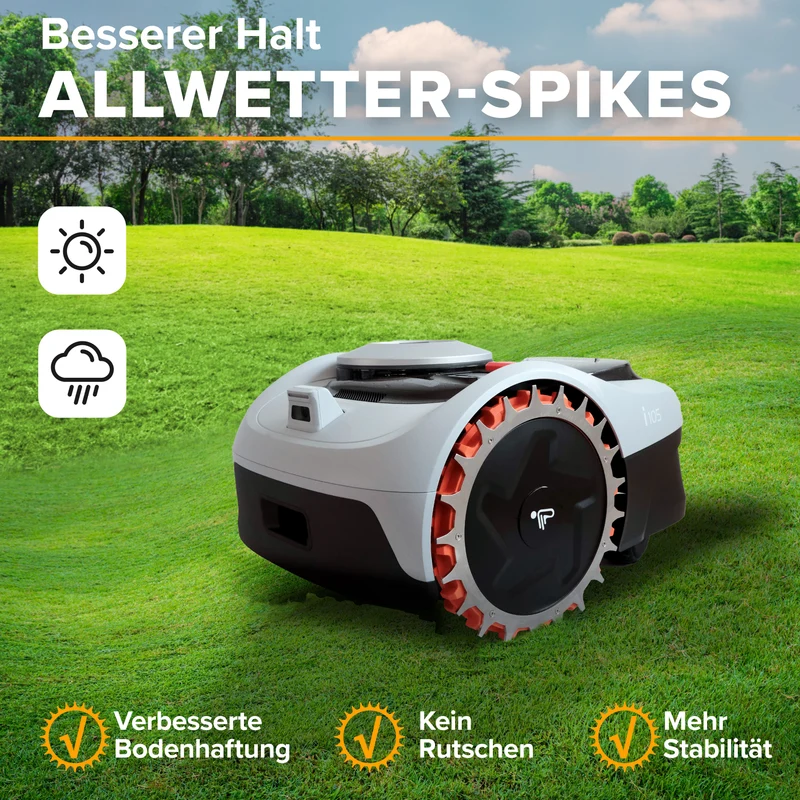 Spikes Navimow i-Serie Edelstahl