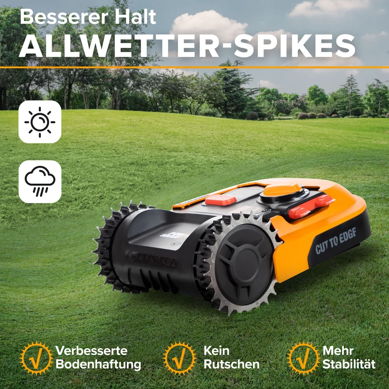 Spikes S&M Edelstahl oder Aluminium Worx