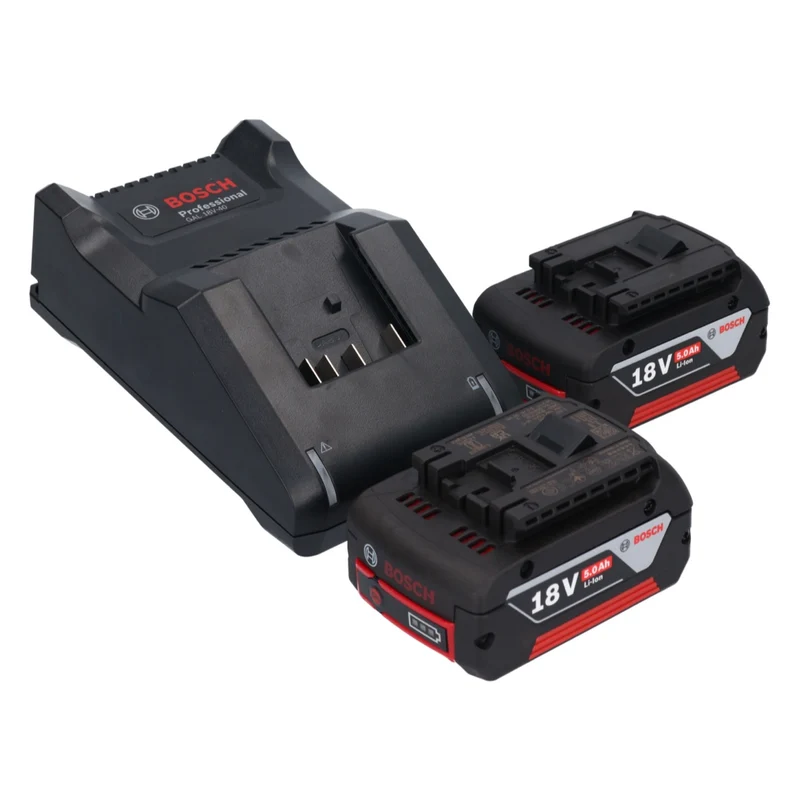 Bosch GSR 18V-90 C Professional Akku Bohrschrauber 18 V 64 Nm Brushless ( 06019K6006 ) + 2x Akku 5,0 Ah + Ladegerät + L-Boxx