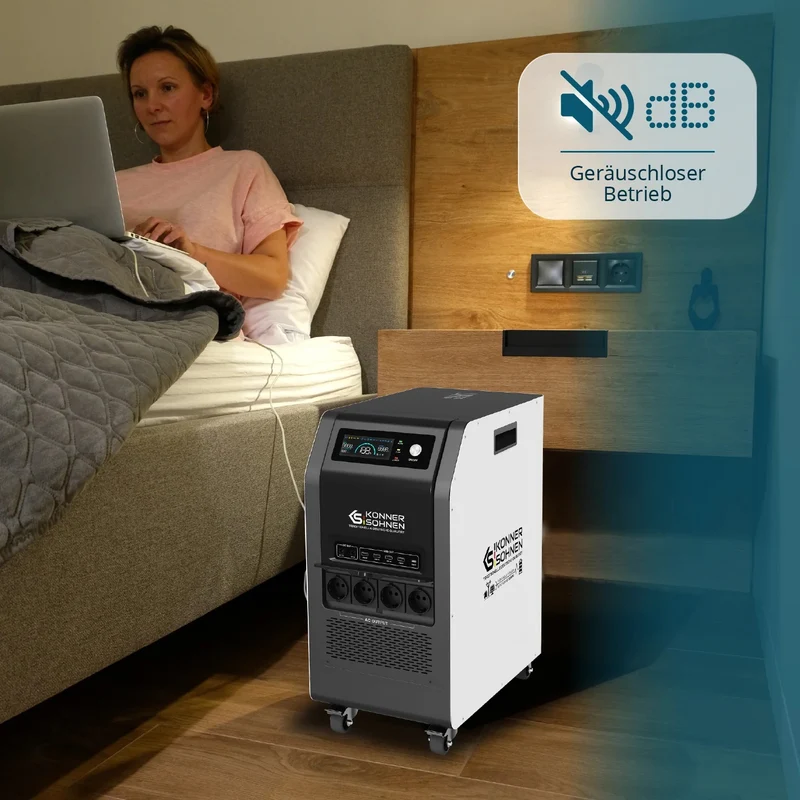 Top-Angebot: "Könner & Söhnen" Tragbare Powerstation KS 5200PS - 5120Wh