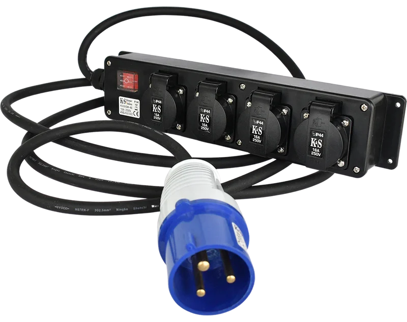 "Könner & Söhnen" Steckdosenadapter KS EX3M-4S
