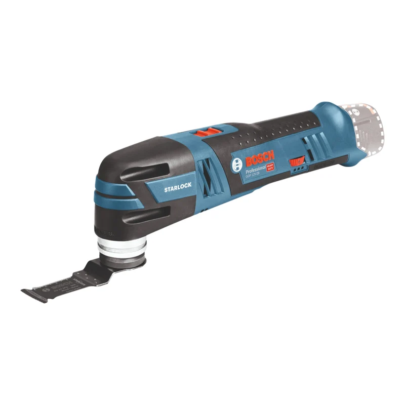 Bosch GOP 12V-28 Professional Akku Multi Cutter 12 V ( 06018B5006 ) + 2x Akku 3,0 Ah + Ladegerät + L-Boxx