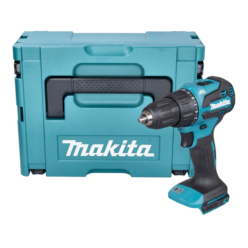 Makita DHP 490 ZJ Akku Schlagbohrschrauber 18 V 65 Nm Brushless + Makpac - ohne Akku, ohne Ladegerät